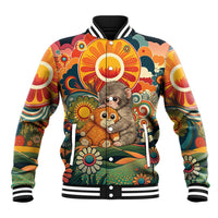 Baby Monkey Punch Baseball Jacket Retro 70S Hippie Style Groovy Spring