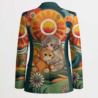 Baby Monkey Punch Blazer Retro 70S Hippie Style Groovy Spring