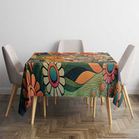 Baby Monkey Punch Tablecloth Retro 70S Hippie Style Groovy Spring