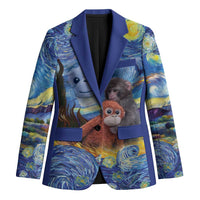 Baby Monkey Punch Personalized Blazer Starry Night Inspired