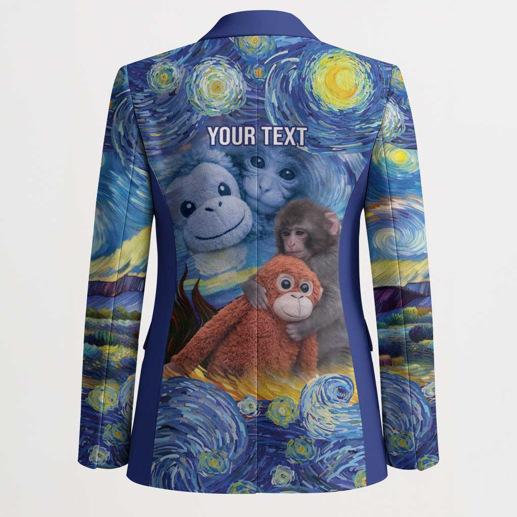Baby Monkey Punch Personalized Blazer Starry Night Inspired