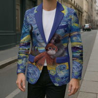 Baby Monkey Punch Personalized Blazer Starry Night Inspired