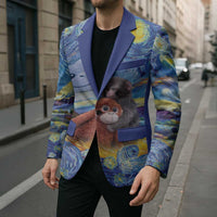 Baby Monkey Punch Personalized Blazer Starry Night Inspired
