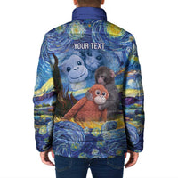 Baby Monkey Punch Personalized Padded Jacket Starry Night Inspired