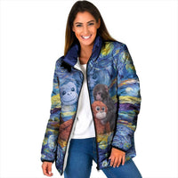 Baby Monkey Punch Personalized Padded Jacket Starry Night Inspired
