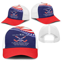 My Gold Medal Winning Hockey Team Baseball Net Cap Blue Style