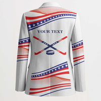 My Gold Medal Winning Hockey Team Personalized Blazer White Style