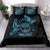 Personalized Odin's Celtic Raven Bedding Set Blue Scandinavian Tattoo LT9 - Wonder Print Shop