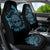 Personalized Odin's Celtic Raven Car Seat Cover Blue Scandinavian Tattoo LT9 - Wonder Print Shop