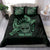 Personalized Odin's Celtic Raven Bedding Set Green Scandinavian Tattoo LT9 - Wonder Print Shop