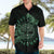 Personalized Odin's Celtic Raven Hawaiian Shirt Green Scandinavian Tattoo - Wonder Print Shop