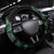 Odin's Celtic Raven Steering Wheel Cover Green Scandinavian Tattoo