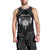 Personalized Viking Dragon Men Tank Top with Sword Black Scandinavian Tattoo - Wonder Print Shop