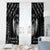 Personalized Viking Dragon Window Curtain with Sword Black Scandinavian Tattoo - Wonder Print Shop