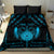 Personalized Viking Dragon Bedding Set with Sword Blue Scandinavian Tattoo LT9 - Wonder Print Shop