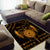 Personalized Viking Dragon Area Rug with Sword Gold Scandinavian Tattoo LT9 - Wonder Print Shop