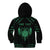 Personalized Viking Dragon Kid Hoodie with Sword Green Scandinavian Tattoo - Wonder Print Shop