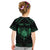 Personalized Viking Dragon Kid T Shirt with Sword Green Scandinavian Tattoo - Wonder Print Shop