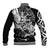 Vikings Raven and Wolf Baseball Jacket with Aegishjalmur Unique LT9 - Wonder Print Shop