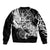 Vikings Raven and Wolf Bomber Jacket with Aegishjalmur Unique LT9 - Wonder Print Shop