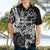 Vikings Raven and Wolf Hawaiian Shirt with Aegishjalmur Unique - Wonder Print Shop