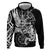 Vikings Raven and Wolf Hoodie with Aegishjalmur Unique - Wonder Print Shop