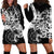 Vikings Raven and Wolf Hoodie Dress with Aegishjalmur Unique - Wonder Print Shop