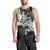 Vikings Raven and Wolf Men Tank Top with Aegishjalmur Unique - Wonder Print Shop