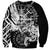 Vikings Raven and Wolf Sweatshirt with Aegishjalmur Unique