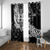 Vikings Raven and Wolf Window Curtain with Aegishjalmur Unique