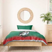 Lithuania Vytis Bedding Set Lietuvos Chasing and Fighting