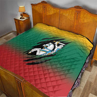 Lithuania Vytis Quilt Lietuvos Chasing and Fighting