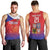 Custom Czech Republic Men Tank Top Unique Double Tailed Lion - Wonder Print Shop