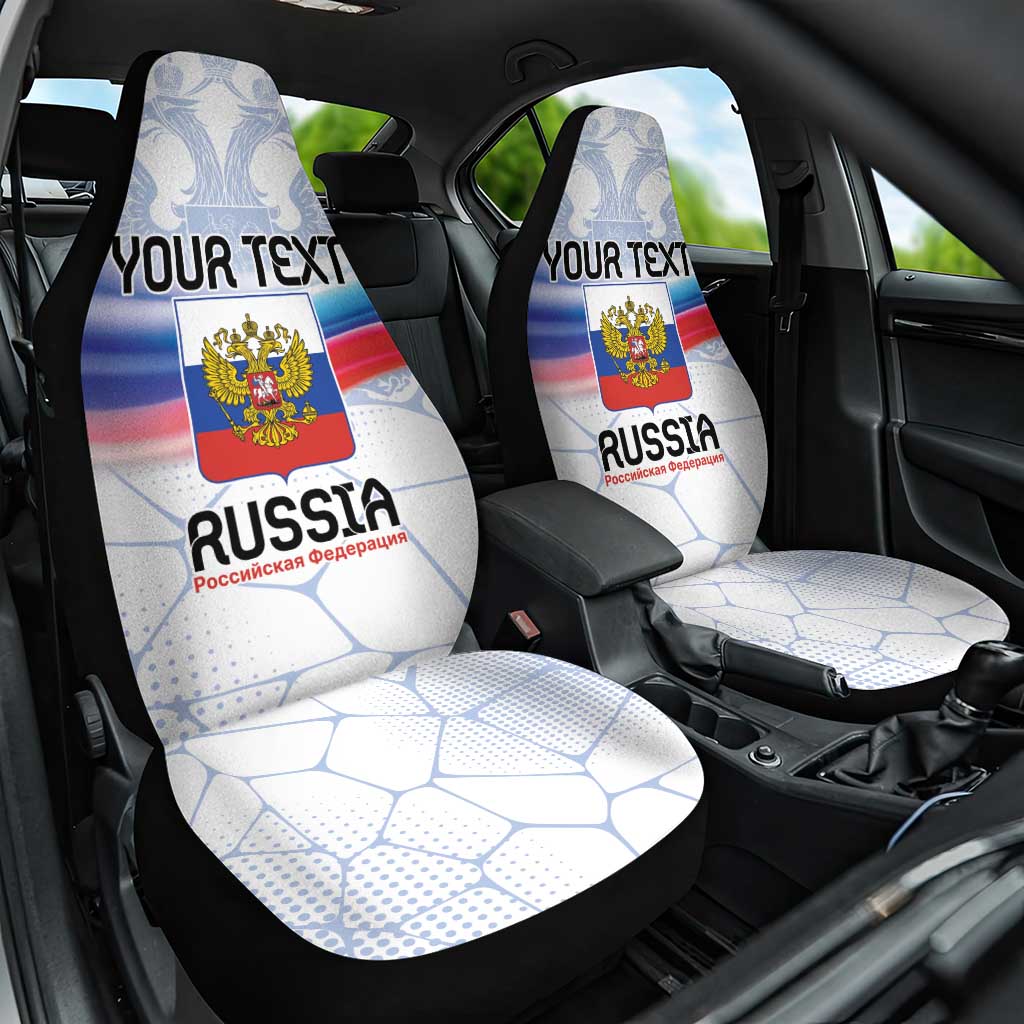 Personalized Russia Double-headed Eagle Car Seat Cover Special Flag Style LT9 - Wonder Print Shop