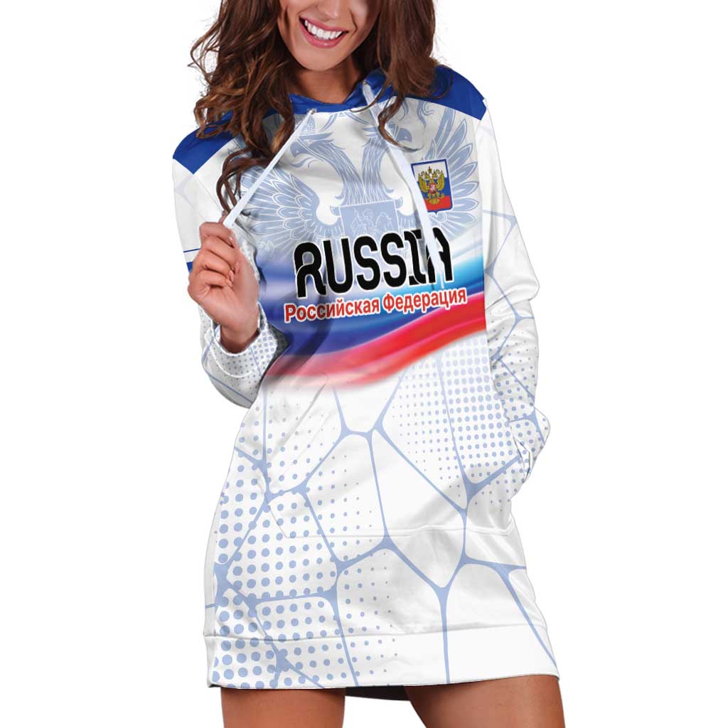 Personalized Russia Double-headed Eagle Hoodie Dress Special Flag Style - Wonder Print Shop