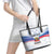 Personalized Russia Double-headed Eagle Leather Tote Bag Special Flag Style - Wonder Print Shop