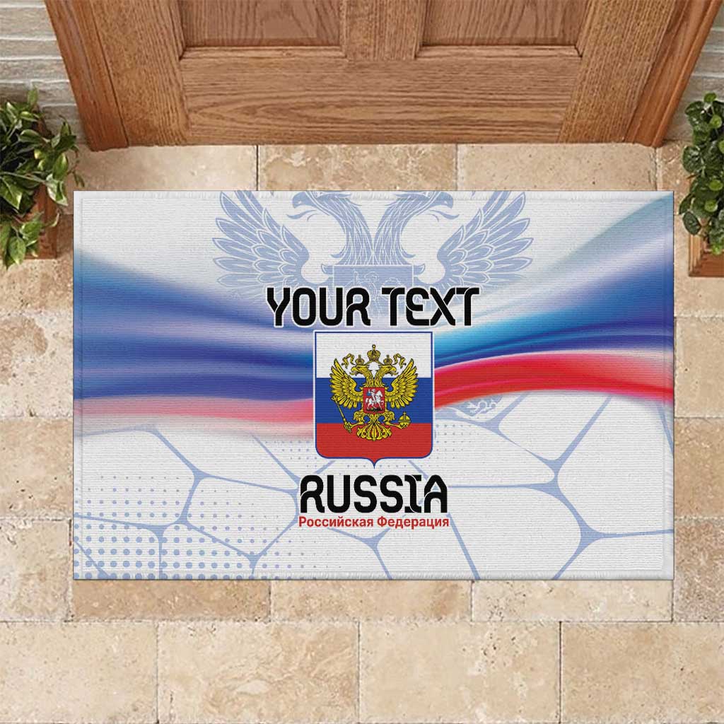 Personalized Russia Double-headed Eagle Rubber Doormat Special Flag Style - Wonder Print Shop