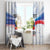 Personalized Russia Double-headed Eagle Window Curtain Special Flag Style - Wonder Print Shop