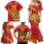 Custom Russia with Double-headed Eagle Family Matching Mermaid Dress and Hawaiian Shirt LT9 - Wonder Print Shop