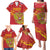 Custom Russia with Double-headed Eagle Family Matching Puletasi and Hawaiian Shirt - Wonder Print Shop