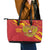 Custom Russia with Double-headed Eagle Leather Tote Bag - Wonder Print Shop