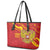 Custom Russia with Double-headed Eagle Leather Tote Bag - Wonder Print Shop