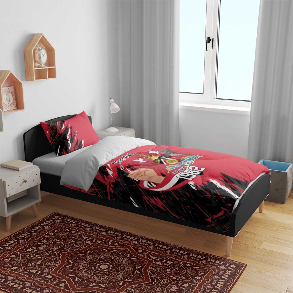 Trinidad and Tobago 1962 Personalized Bedding Set Happy Independence Day August 31th - Wonder Print Shop