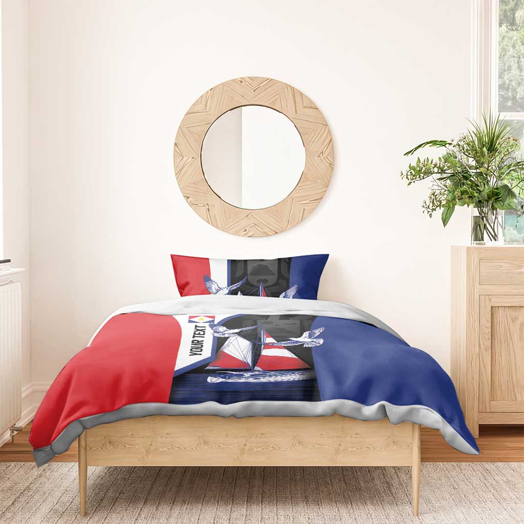 Caribbean Saba Personalized Bedding Set Remis Velisque Sail the Seas - Wonder Print Shop
