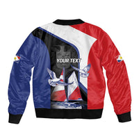 Caribbean Saba Personalized Bomber Jacket Remis Velisque Sail the Seas - Wonder Print Shop