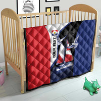 Caribbean Saba Personalized Quilt Remis Velisque Sail the Seas - Wonder Print Shop