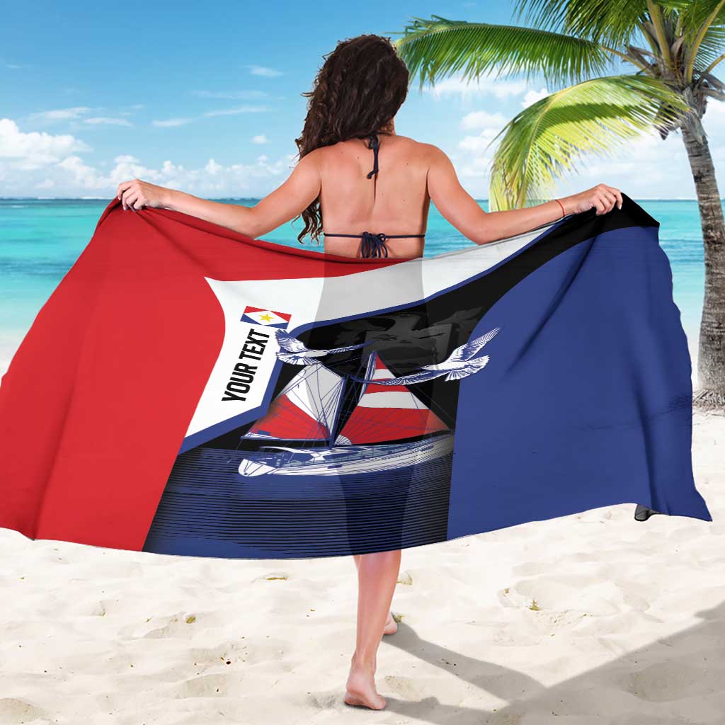 Caribbean Saba Personalized Sarong Remis Velisque Sail the Seas - Wonder Print Shop