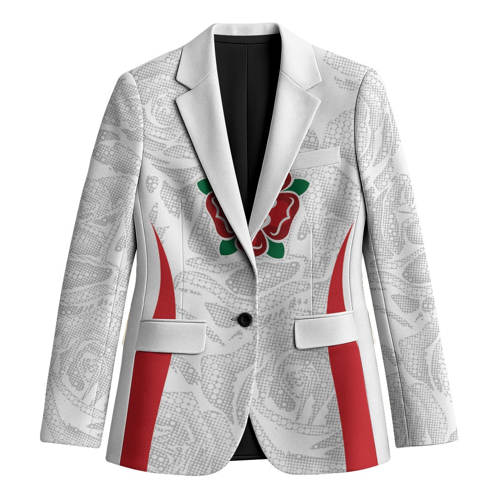 England Rugby National Heritage Custom Blazer Tudor Rose Inspired Edition
