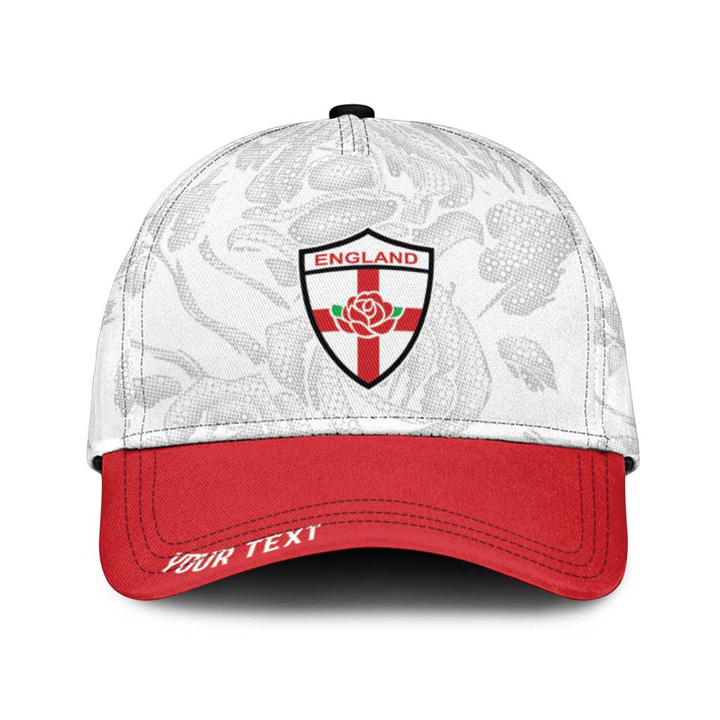 England Rugby National Heritage Personalized Classic Cap Tudor Rose Inspired Edition