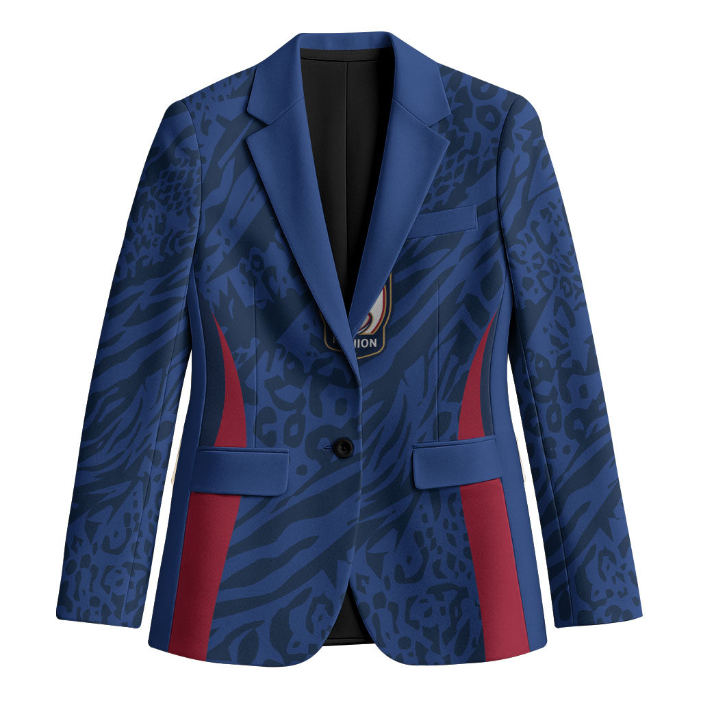 France Rugby National Heritage Custom Blazer Fleur De Lis Inspired Edition